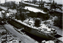Vintage USS Blue Ridge